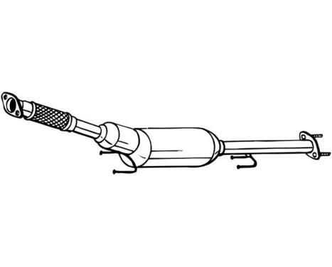 Soot/Particulate Filter, exhaust system 095-254 Bosal