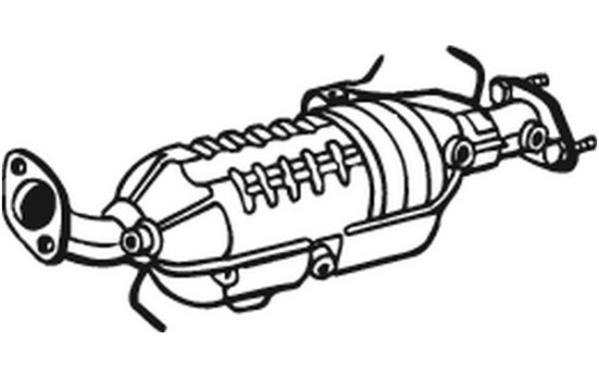 Soot/Particulate Filter, exhaust system 097-128 Bosal