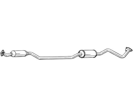 Soot/Particulate Filter, exhaust system 097-253 Bosal