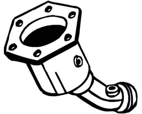 Soot/Particulate Filter, exhaust system 097-551 Bosal