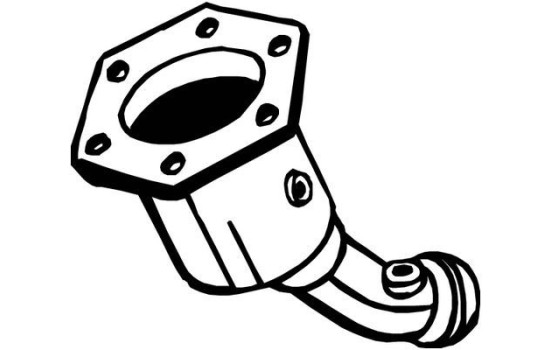 Soot/Particulate Filter, exhaust system 097-551 Bosal