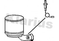 Soot/Particulate Filter, exhaust system 390129 Klarius