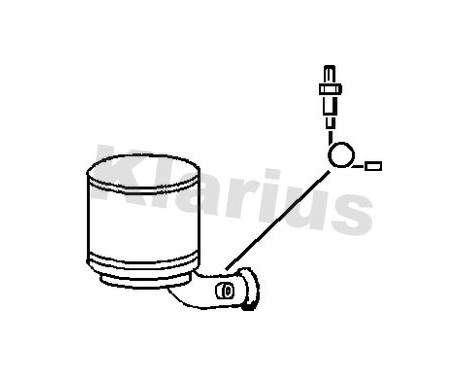 Soot/Particulate Filter, exhaust system 390129 Klarius
