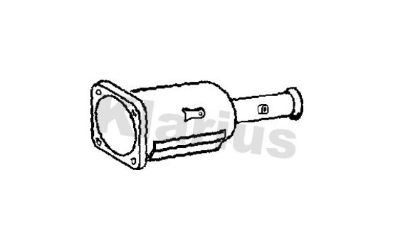 Soot/Particulate Filter, exhaust system 390130 Klarius
