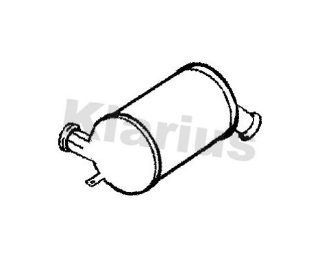 Soot/Particulate Filter, exhaust system 390132 Klarius