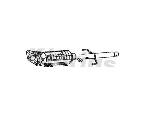 Soot/Particulate Filter, exhaust system 390161 Klarius