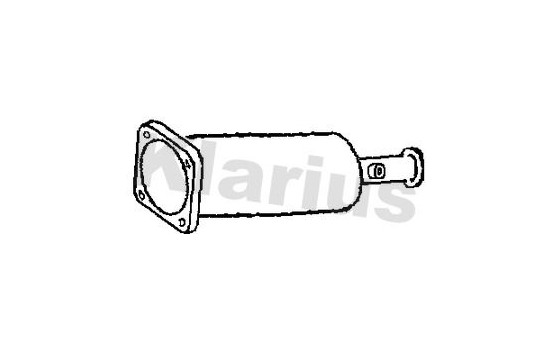 Soot/Particulate Filter, exhaust system 390168 Klarius