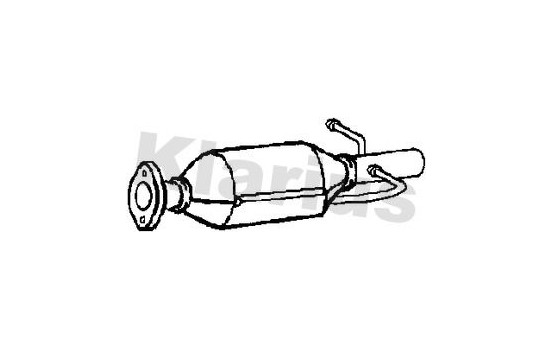 Soot/Particulate Filter, exhaust system 390175 Klarius