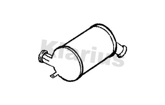 Soot/Particulate Filter, exhaust system 390177 Klarius