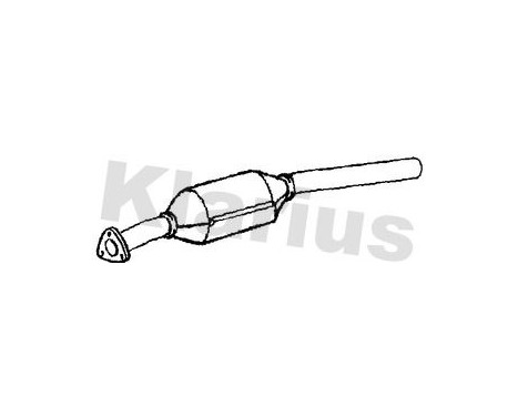 Soot/Particulate Filter, exhaust system 390223 Klarius