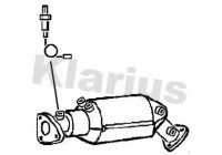 Soot/Particulate Filter, exhaust system 390227 Klarius