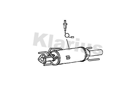Soot/Particulate Filter, exhaust system 390248 Klarius