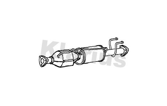 Soot/Particulate Filter, exhaust system 390269 Klarius, Image 2