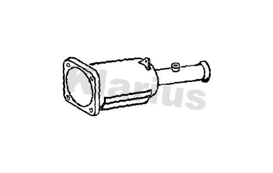 Soot/Particulate Filter, exhaust system 390284 Klarius