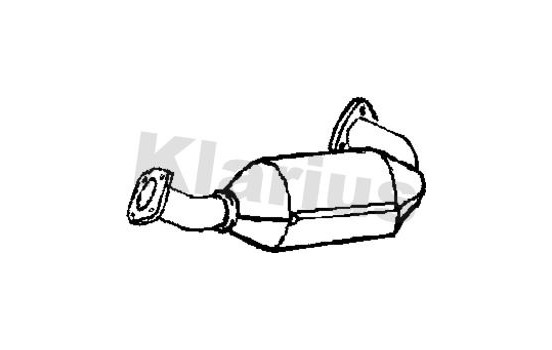Soot/Particulate Filter, exhaust system 390304 Klarius