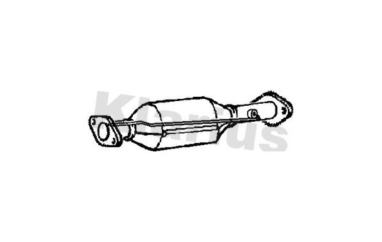 Soot/Particulate Filter, exhaust system 390347 Klarius