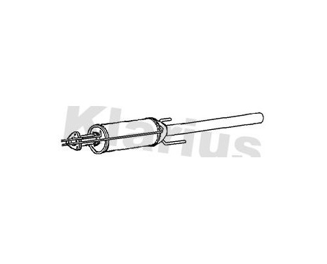 Soot/Particulate Filter, exhaust system 390353 Klarius