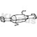 Soot/Particulate Filter, exhaust system 390357 Klarius, Thumbnail 2