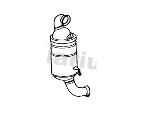 Soot/Particulate Filter, exhaust system 390426 Klarius
