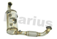 Soot/Particulate Filter, exhaust system 390443 Klarius