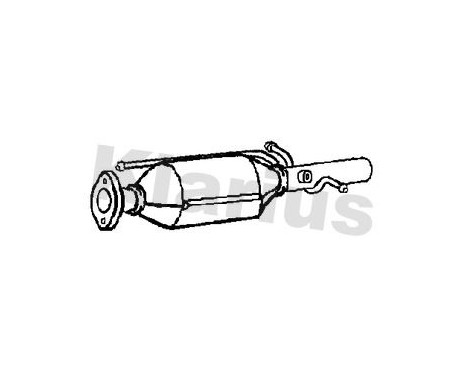 Soot/Particulate Filter, exhaust system 390468 Klarius, Image 2