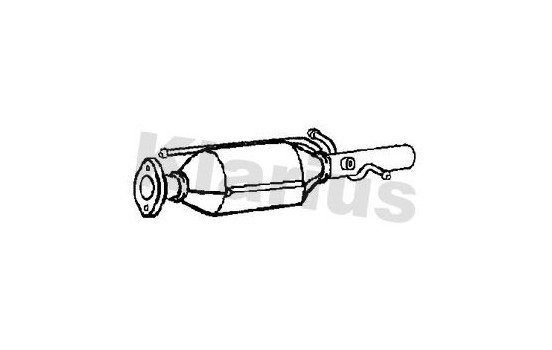 Soot/Particulate Filter, exhaust system 390468 Klarius, Image 2