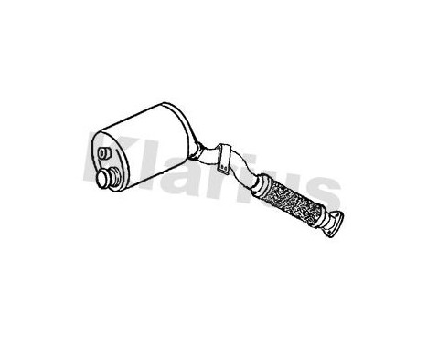 Soot/Particulate Filter, exhaust system 390502 Klarius, Image 2