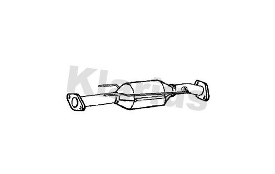 Soot/Particulate Filter, exhaust system 390726 Klarius, Image 2