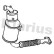 Soot/Particulate Filter, exhaust system 390790 Klarius, Thumbnail 2
