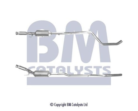 Soot/Particulate Filter, exhaust system Approved BM11117H BM Catalysts