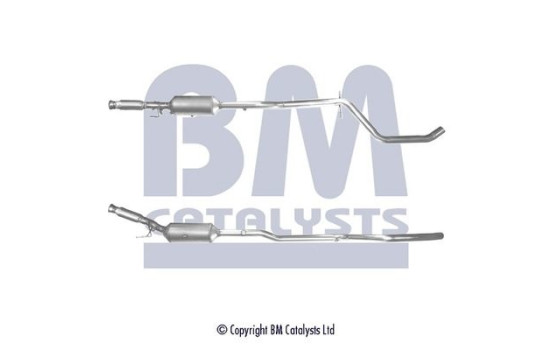 Soot/Particulate Filter, exhaust system Approved BM11117H BM Catalysts