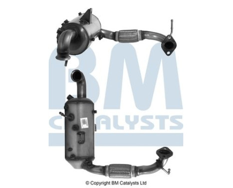 Soot/Particulate Filter, exhaust system Approved BM11244H BM Catalysts, Image 2