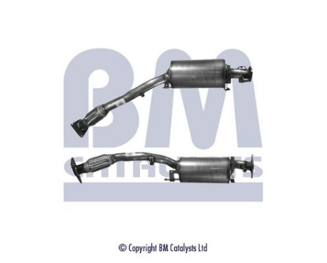 Soot/Particulate Filter, exhaust system BM11061 BM Catalysts, Image 3