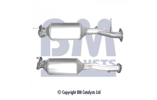 Soot/Particulate Filter, exhaust system BM11208P BM Catalysts