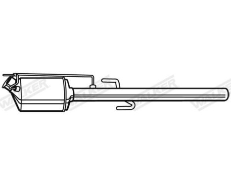Soot/Particulate Filter, exhaust system EVO C 73090 Walker, Image 5