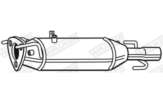 Soot/Particulate Filter, exhaust system EVO C 73164 Walker, Image 5