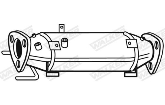 Soot/Particulate Filter, exhaust system EVO C 73167 Walker, Image 5