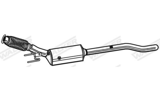 Soot/Particulate Filter, exhaust system EVO C 73175 Walker, Image 6