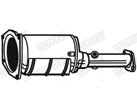 Soot/Particulate Filter, exhaust system EVO C 73185 Walker, Image 5