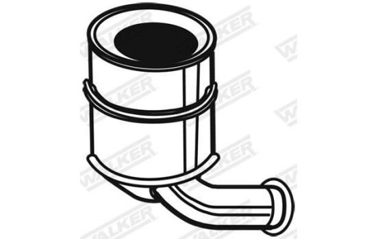 Soot/Particulate Filter, exhaust system EVO S 93072 Walker