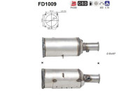 Soot/Particulate Filter, exhaust system FD1009 AS