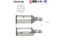 Soot/Particulate Filter, exhaust system FD1017Q AS
