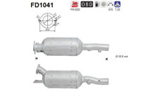 Soot/Particulate Filter, exhaust system FD1041 AS