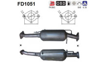 Soot/Particulate Filter, exhaust system FD1051 AS
