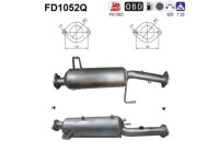 Soot/Particulate Filter, exhaust system FD1052Q AS