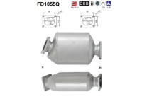 Soot/Particulate Filter, exhaust system FD1055Q AS