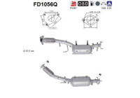 Soot/Particulate Filter, exhaust system FD1056Q AS