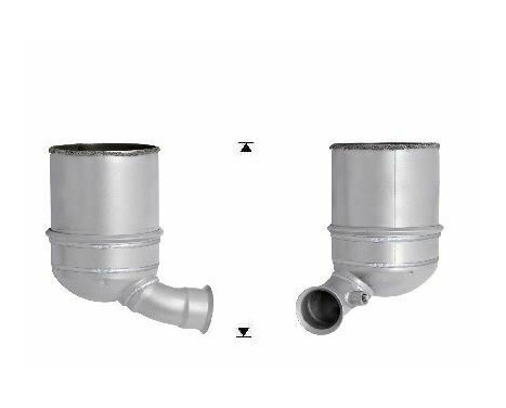 Soot/Particulate Filter, exhaust system FD1057 AS