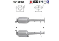 Soot/Particulate Filter, exhaust system FD1059Q AS