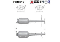Soot/Particulate Filter, exhaust system FD1061Q AS